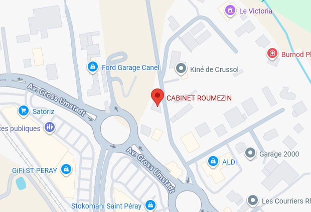 Plan d&rsquo;acc&egrave;s Saint-Peray